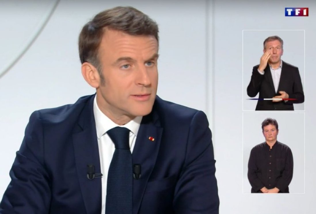 Preceding President Emmanuel Macron’s Address to the Nation